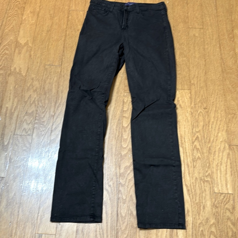 NYDJ NOT YOUR DAUGHTER JEANS, DARK BROWN SIZE 8